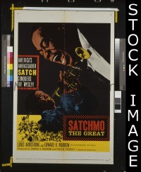 #554 SATCHMO THE GREAT 1sh '57 Armstrong 