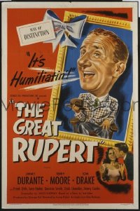 #168 GREAT RUPERT 1sh '50 Jimmy Durante 