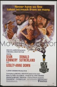 #2288 GREAT TRAIN ROBBERY 1sh '79 Connery