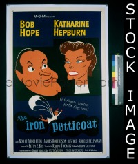 #7816 IRON PETTICOAT 1sh '56 Hope, Hepburn