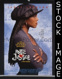 #2736 POETIC JUSTICE DS 1sh '93 Janet Jackson 