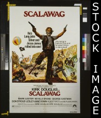 #510 SCALAWAG 1sh '73 Kirk Douglas 