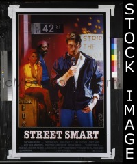 #223 STREET SMART 1sh '87 Reeve, Freeman 