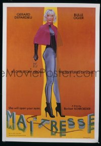 H711 MAITRESSE one-sheet movie poster '76 Barbet Schroeder