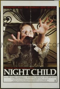 f612 NIGHT CHILD one-sheet movie poster '75 Johnson, Cassidy