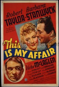 THIS IS MY AFFAIR ('37) 1sheet