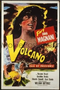 VOLCANO (1951) 1sheet