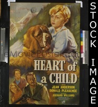 #079 HEART OF A CHILD English 1sh '58 