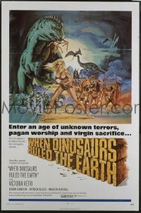 WHEN DINOSAURS RULED THE EARTH 1sheet