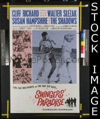 #588 SWINGERS' PARADISE 1sh '65 rock 'n' roll 