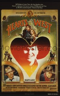 #7752 HEARTS OF THE WEST 1sh '75 Jeff Bridges