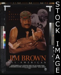 #9035 JIM BROWN ALL AMERICAN arthouse 1sh2002 