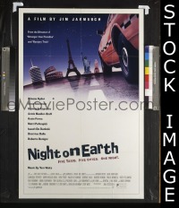 #454 NIGHT ON EARTH 1sh '92 Jim Jarmusch 