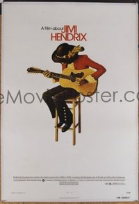#323 JIMI HENDRIX 1sheet '73 rock & roll god!