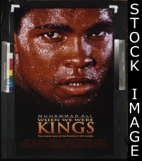 #186 WHEN WE WERE KINGS 1sh '97 Ali, Forman 