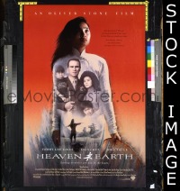 #2485 HEAVEN & EARTH DS 1sh '93 directed by Oliver Stone, Tommy Lee Jones, Joan Chen!