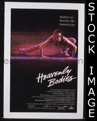r741 HEAVENLY BODIES one-sheet movie poster '85 Cynthia Dale