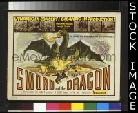#5153 SWORD & THE DRAGON TC '56 cool image!