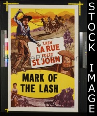 #0979 MARK OF THE LASH 1sh48 La Rue, St. John 