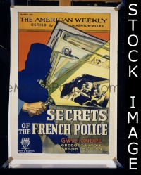 SECRETS OF THE FRENCH POLICE 1sheet