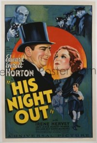 HIS NIGHT OUT 1sheet