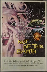 070 NOT OF THIS EARTH ('57) 1sheet
