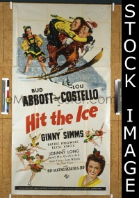 #030 HIT THE ICE 3sh '43 Abbott, Costello 