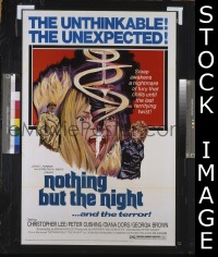 #389 NOTHING BUT THE NIGHT 1sh '72 Lee 