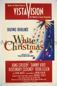 #319 WHITE CHRISTMAS musical note style 1sh54