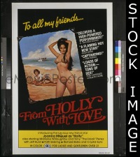 #4557 FROM HOLLY WITH LOVE 1sh '78 beach sex! 