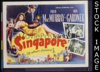 #5298 SINGAPORE TC '47 Ava Gardner 