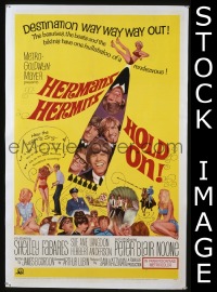 P840 HOLD ON one-sheet movie poster '66 Herman's Hermits!