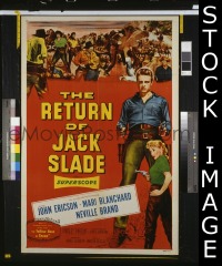 #1217 RETURN OF JACK SLADE 1sh '66 Ericson 