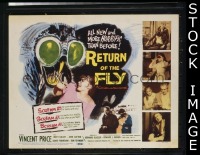 #5142 RETURN OF THE FLY TC '59 Vincent Price