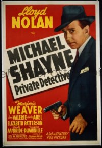MICHAEL SHAYNE PRIVATE DETECTIVE 1sheet