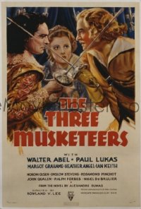 THREE MUSKETEERS ('35) 1sheet