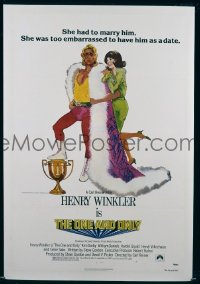 A905 ONE & ONLY one-sheet movie poster '78 Henry Winkler, wrestling!