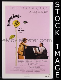 #3468 FUNNY LADY 1sh '75 Streisand, Caan