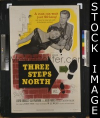 #024 3 STEPS NORTH 1sh '51 Lloyd Bridges 