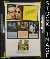 #1852 MIDDLE OF THE NIGHT 1sh '59 Novak,March 