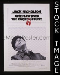 P006 1 FLEW OVER THE CUCKOO'S NEST one-sheet movie poster '75 Best Picture!