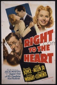 RIGHT TO THE HEART 1sheet