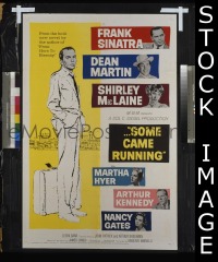 #563a SOME CAME RUNNING 1sh '59 Sinatra,Marti 