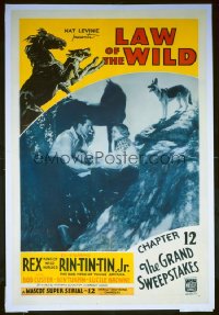 019 LAW OF THE WILD ('34) CH12, linen 1sheet