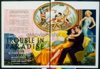 TROUBLE IN PARADISE ('32) campaign book ad
