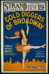 GOLD DIGGERS OF BROADWAY WC