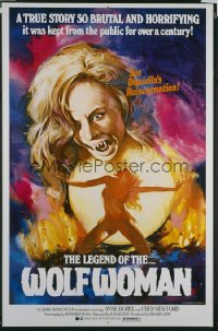 LEGEND OF THE WOLF WOMAN 1sheet