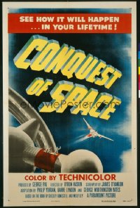CONQUEST OF SPACE 1sheet