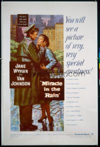 MIRACLE IN THE RAIN 1sheet