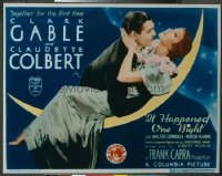 IT HAPPENED ONE NIGHT TC R37 Clark Gable & Claudette Colbert!